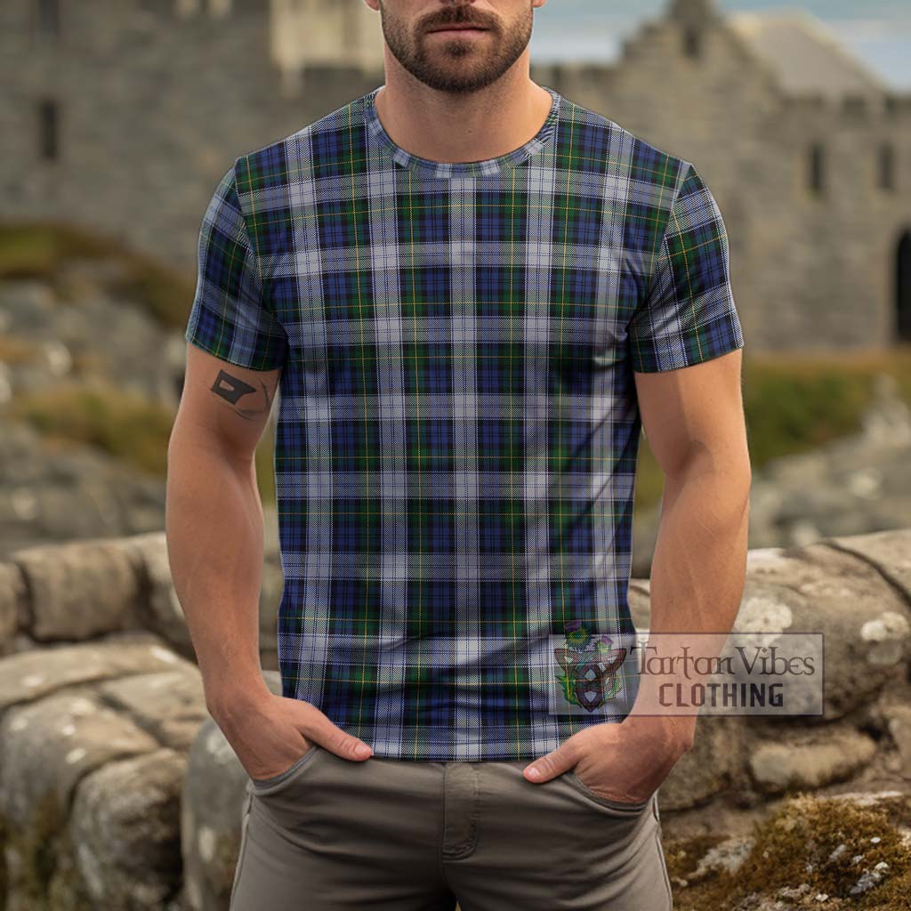 Gordon Dress Tartan Cotton T-Shirt Men's Shirt - Tartanvibesclothing Shop