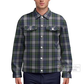 Gordon Dress Tartan Unisex Lapel Cotton Jacket