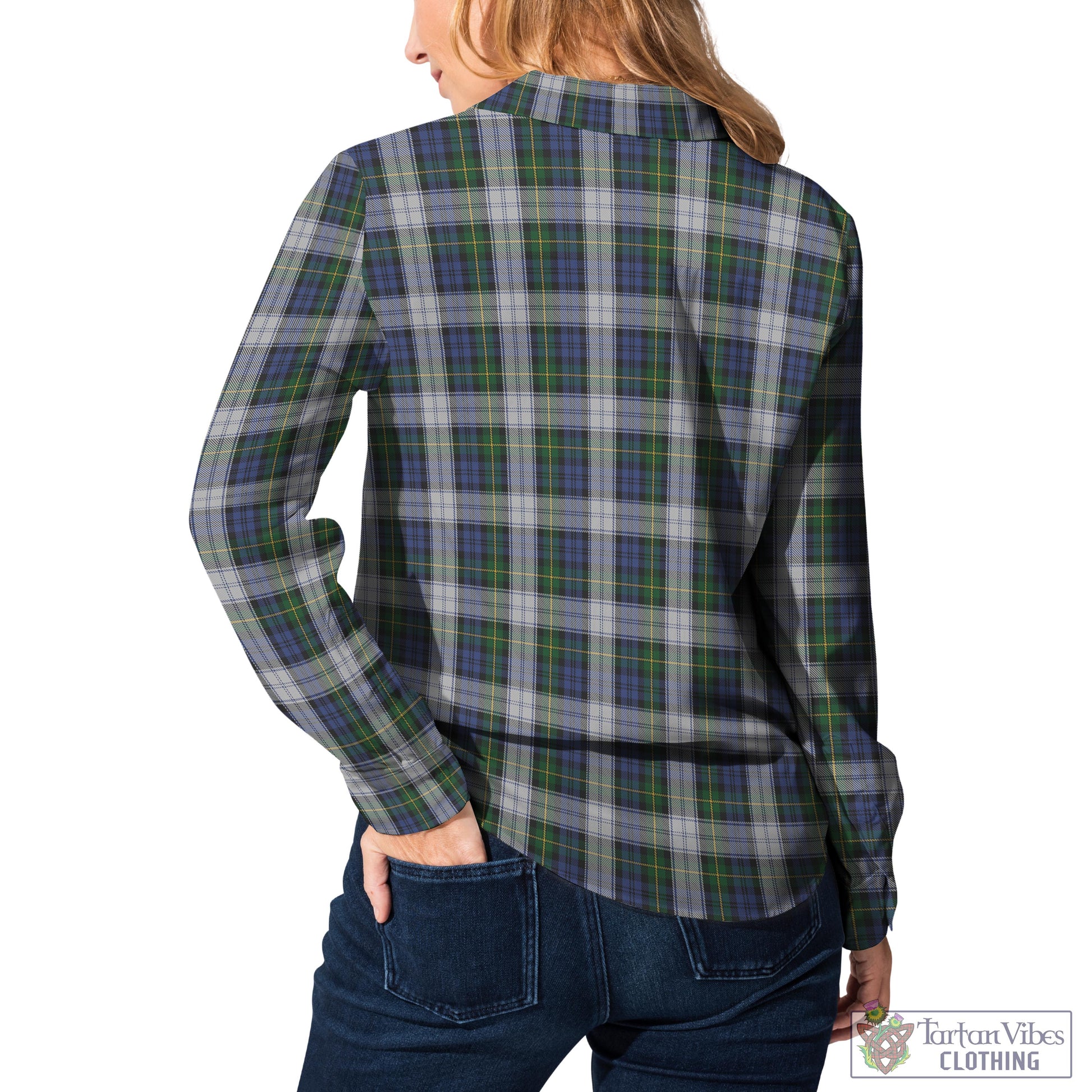 Gordon Dress Tartan Womens Casual Shirt