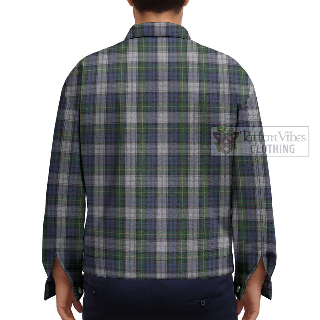 Gordon Dress Tartan Unisex Lapel Cotton Jacket - Tartan Vibes Clothing