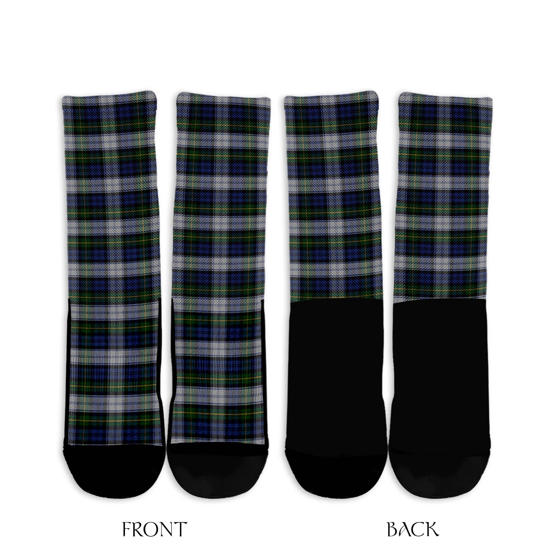 Gordon Dress Tartan Crew Socks - Tartanvibesclothing