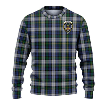 Gordon Dress Tartan Ugly Sweater with Family Crest