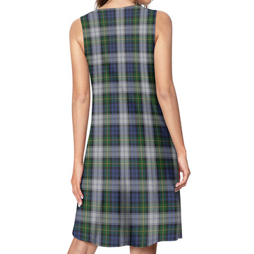 Gordon Dress Tartan Womens Casual Dresses