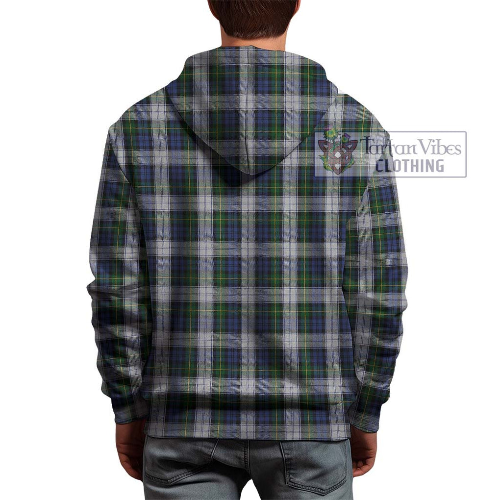 Gordon Dress Tartan Hoodie with Family Crest DNA In Me Style - Tartanvibesclothing Shop