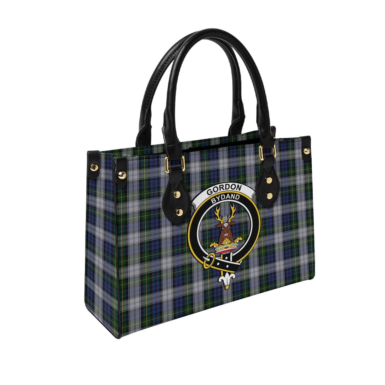 gordon-dress-tartan-leather-bag-with-family-crest