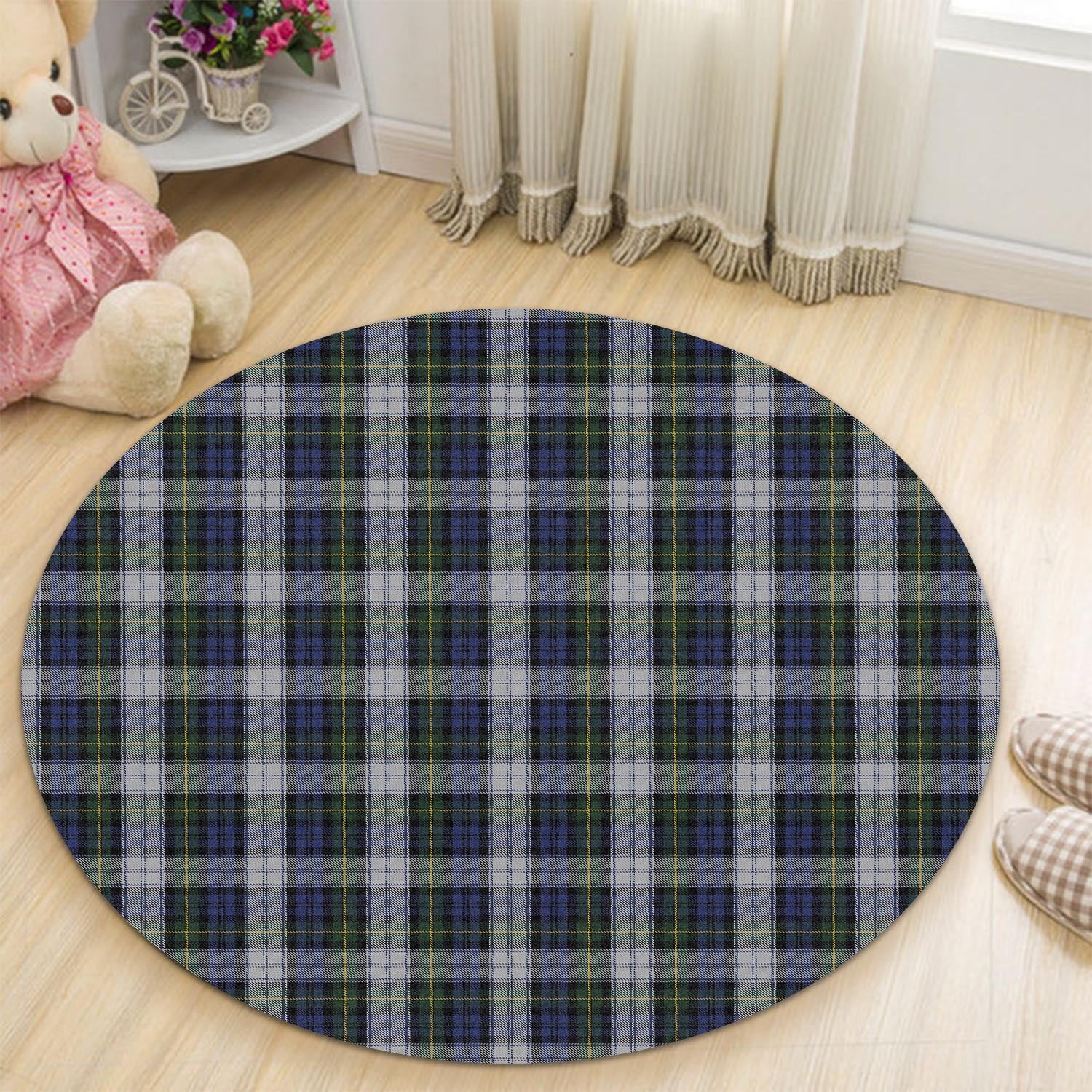 gordon-dress-tartan-round-rug