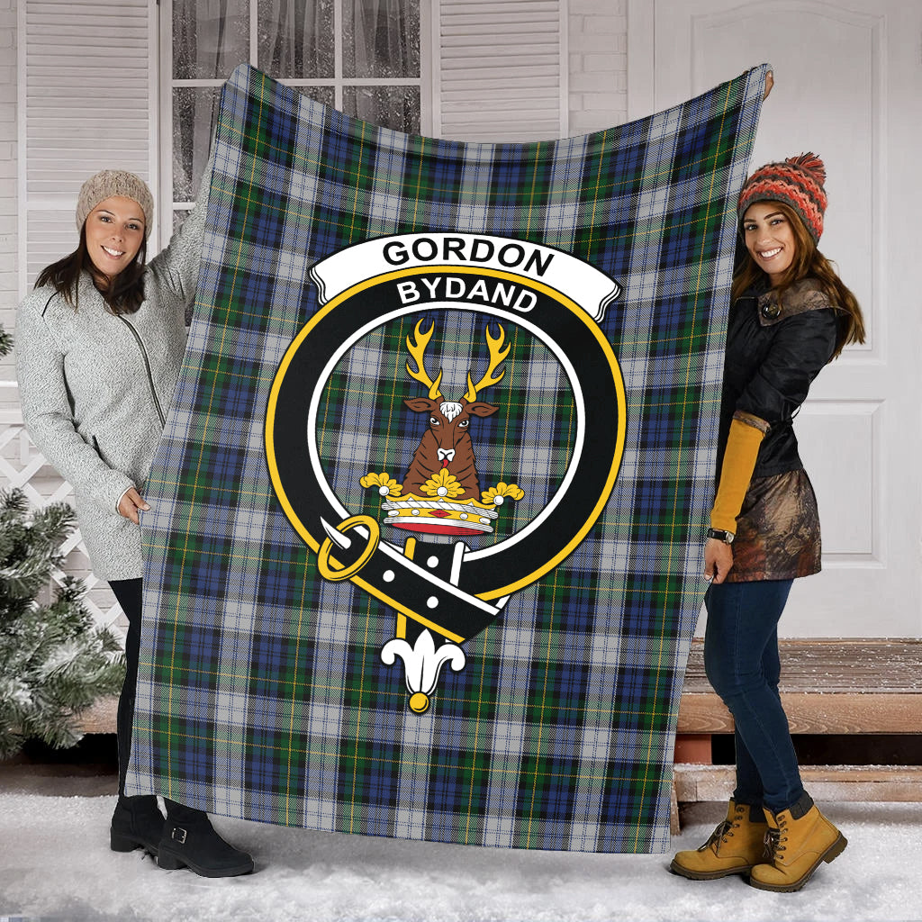 gordon-dress-tartab-blanket-with-family-crest