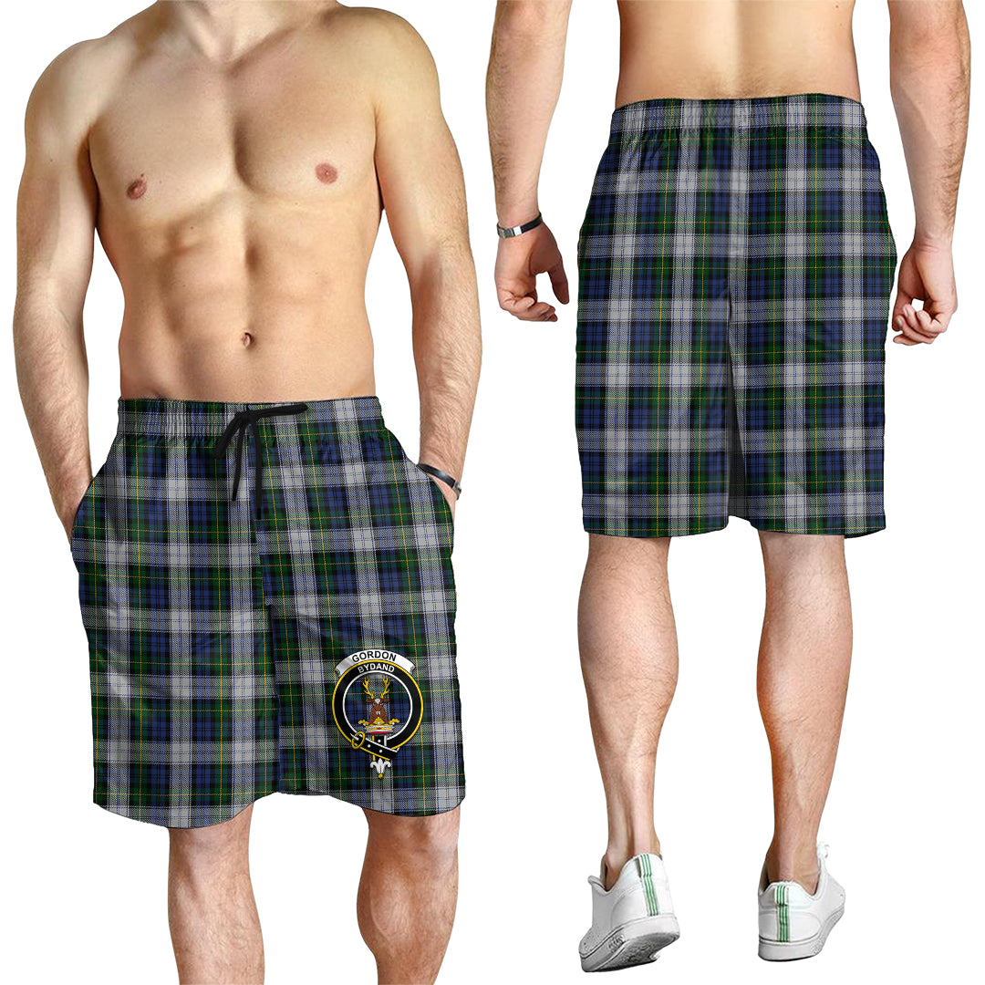 gordon-dress-tartan-mens-shorts-with-family-crest