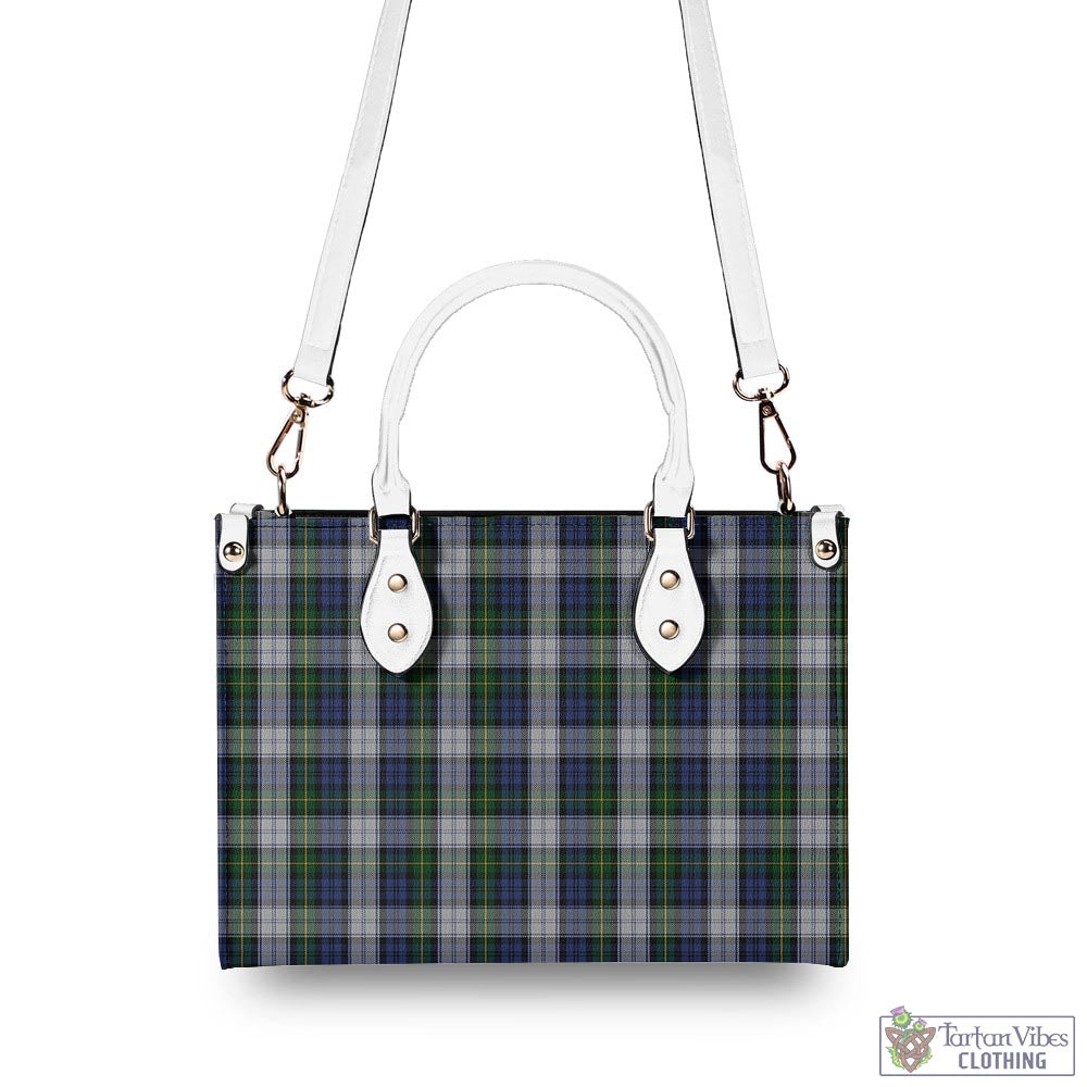 Tartan Vibes Clothing Gordon Dress Tartan Luxury Leather Handbags