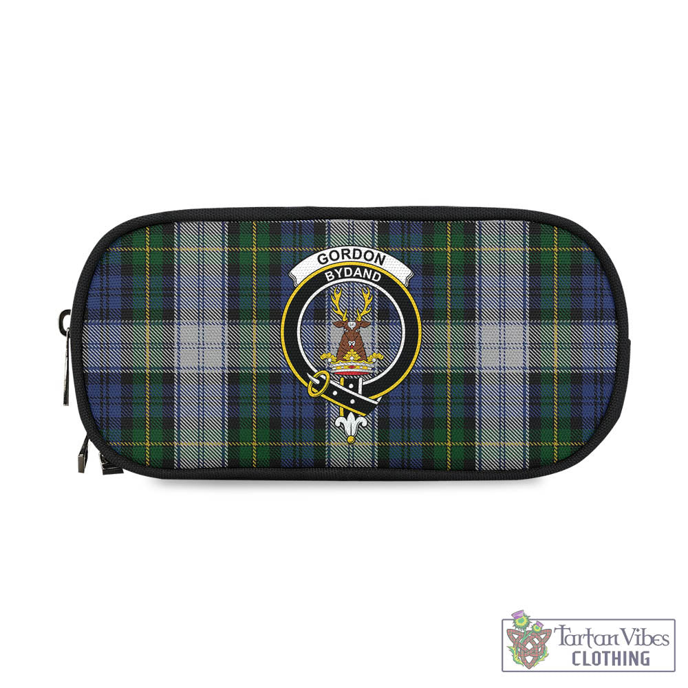 Tartan Vibes Clothing Gordon Dress Tartan Pen and Pencil Case with Family Crest