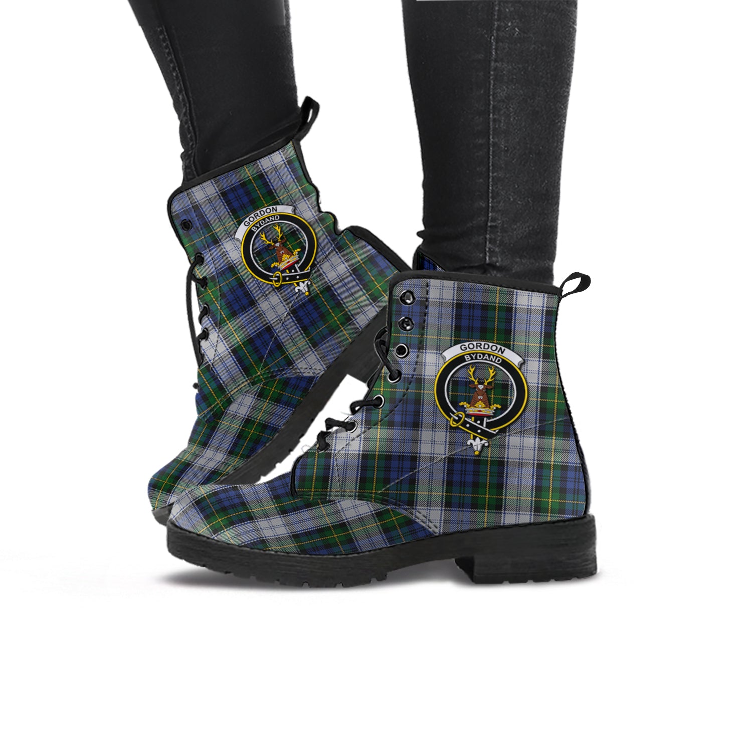 gordon-dress-tartan-leather-boots-with-family-crest