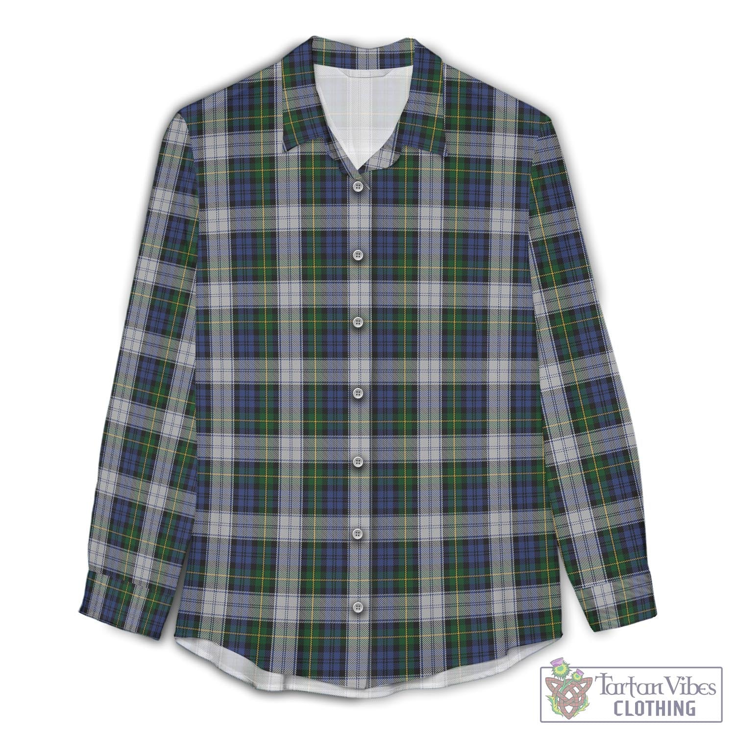 Gordon Dress Tartan Womens Casual Shirt