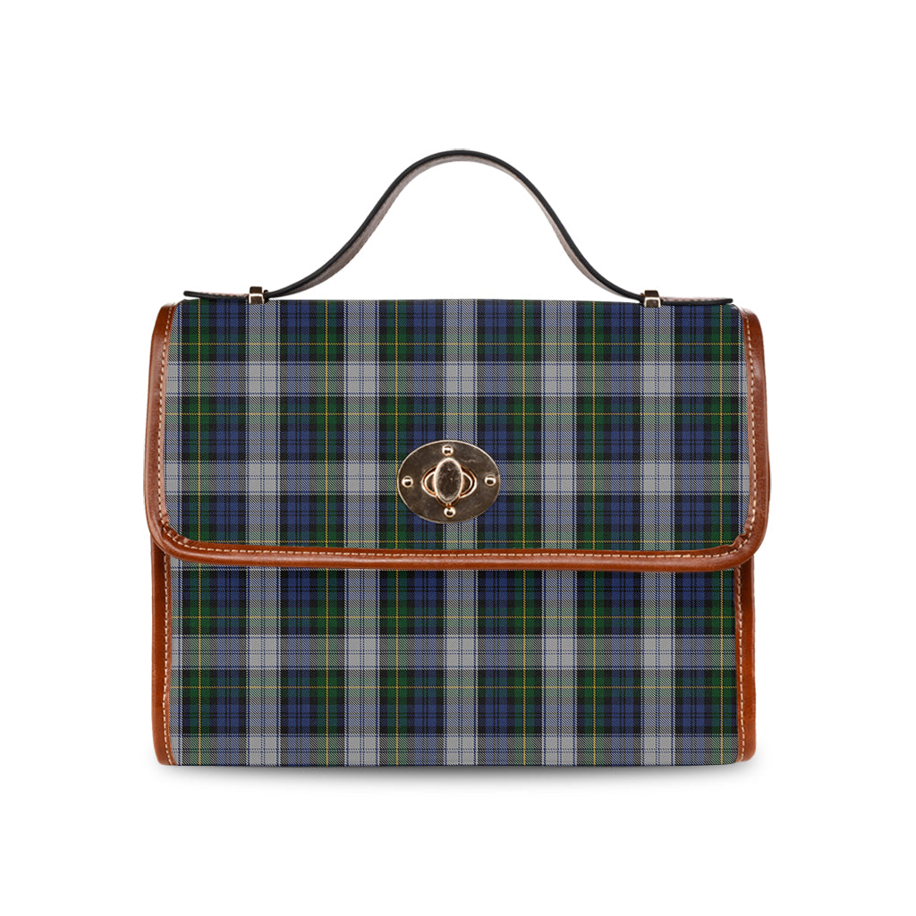 gordon-dress-tartan-leather-strap-waterproof-canvas-bag