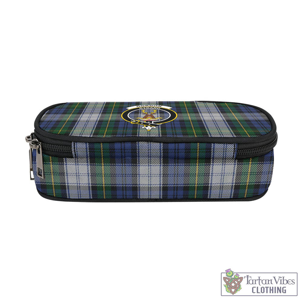 Tartan Vibes Clothing Gordon Dress Tartan Pen and Pencil Case with Family Crest