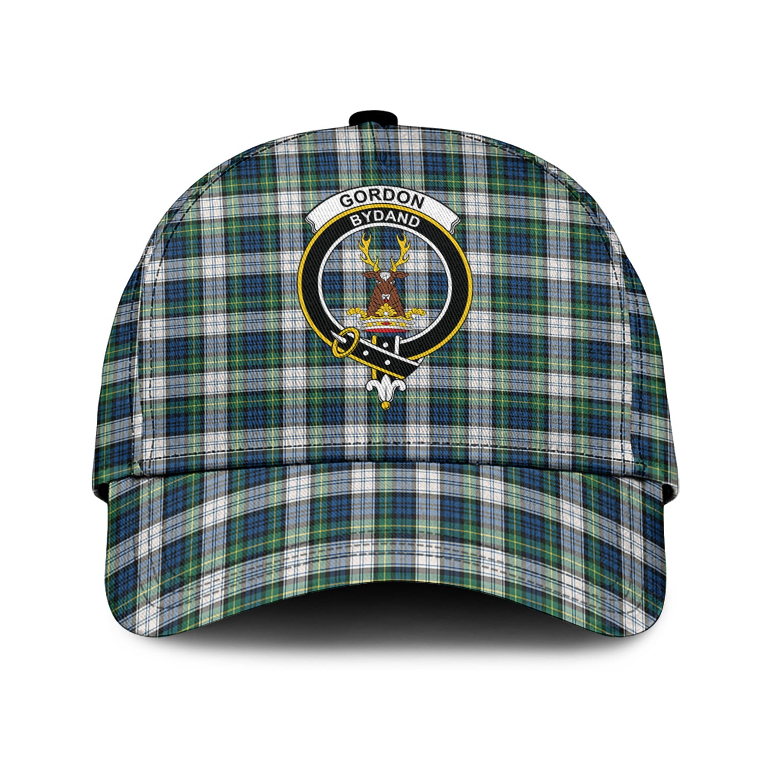 Gordon Dress Ancient Tartan Classic Cap with Family Crest Classic Cap Universal Fit - Tartan Vibes Clothing