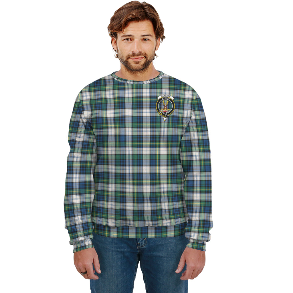 Gordon Dress Ancient Tartan Sweatshirt with Family Crest Unisex - Tartan Vibes Clothing