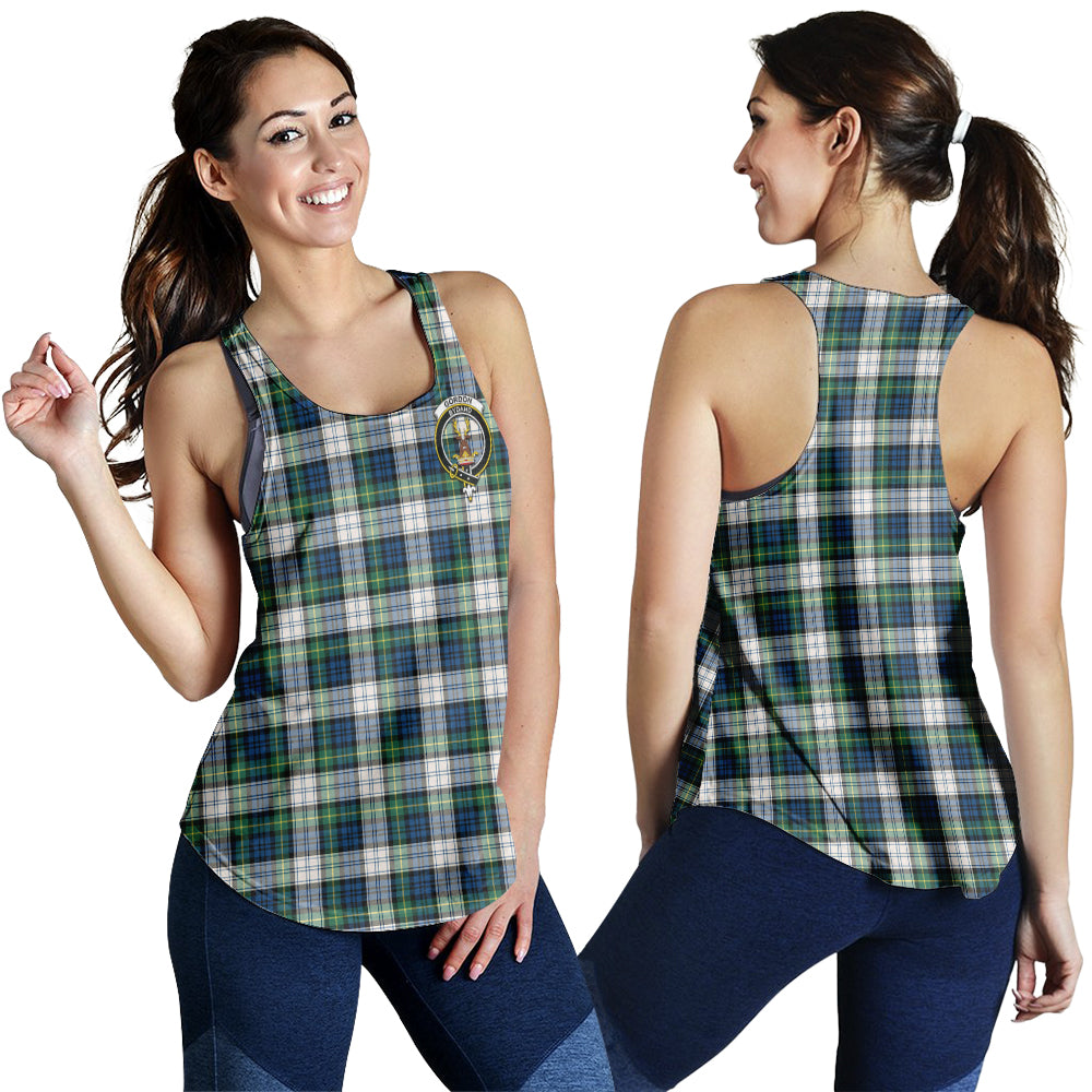 gordon-dress-ancient-tartan-women-racerback-tanks-with-family-crest