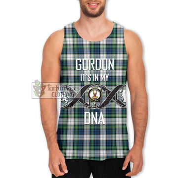 Gordon Dress Ancient Tartan Men's Tank Top with Family Crest DNA In Me Style