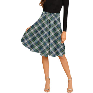 Gordon Dress Ancient Tartan Melete Pleated Midi Skirt