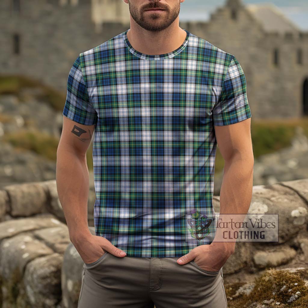 Gordon Dress Ancient Tartan Cotton T-Shirt Men's Shirt - Tartanvibesclothing Shop