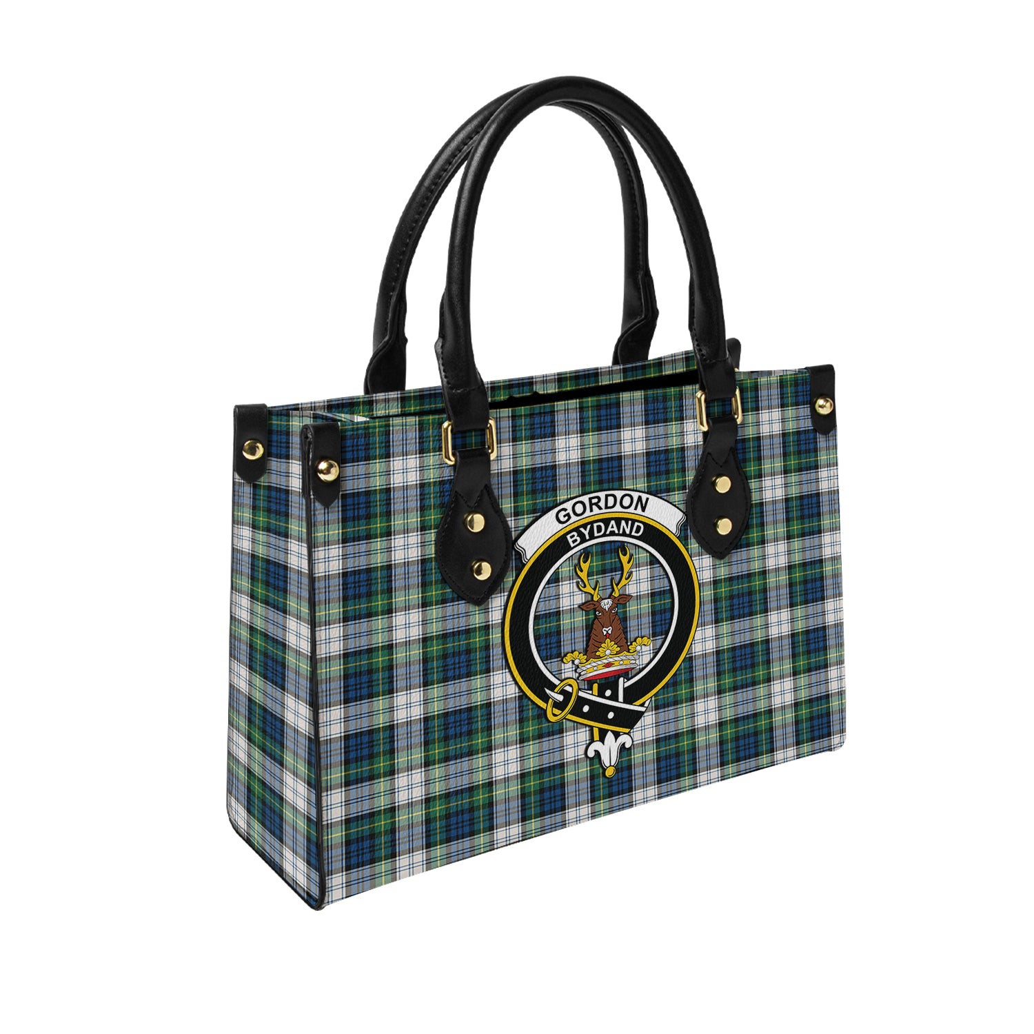 gordon-dress-ancient-tartan-leather-bag-with-family-crest