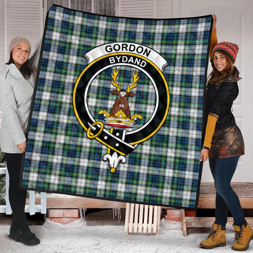 gordon-dress-ancient-tartan-quilt-with-family-crest