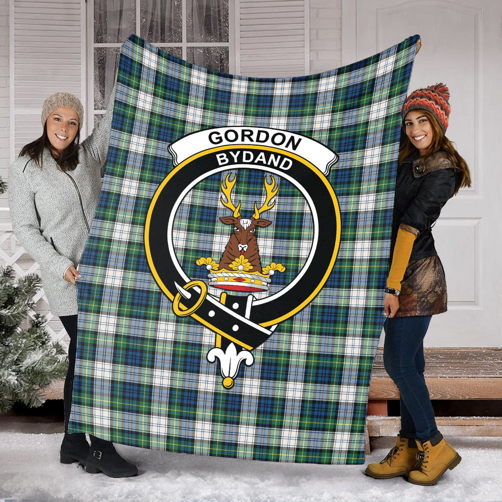 gordon-dress-ancient-tartab-blanket-with-family-crest