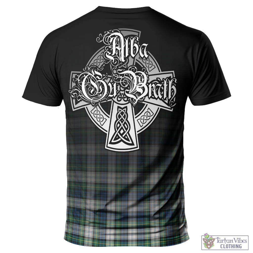 Tartan Vibes Clothing Gordon Dress Ancient Tartan T-Shirt Featuring Alba Gu Brath Family Crest Celtic Inspired