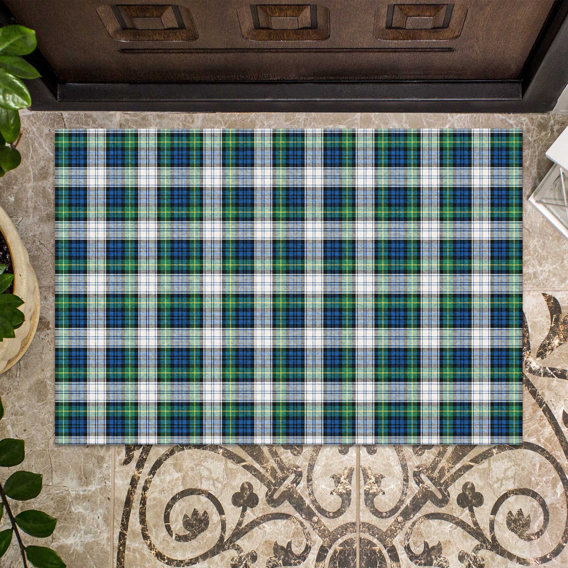 Gordon Dress Ancient Tartan Door Mat - Tartanvibesclothing