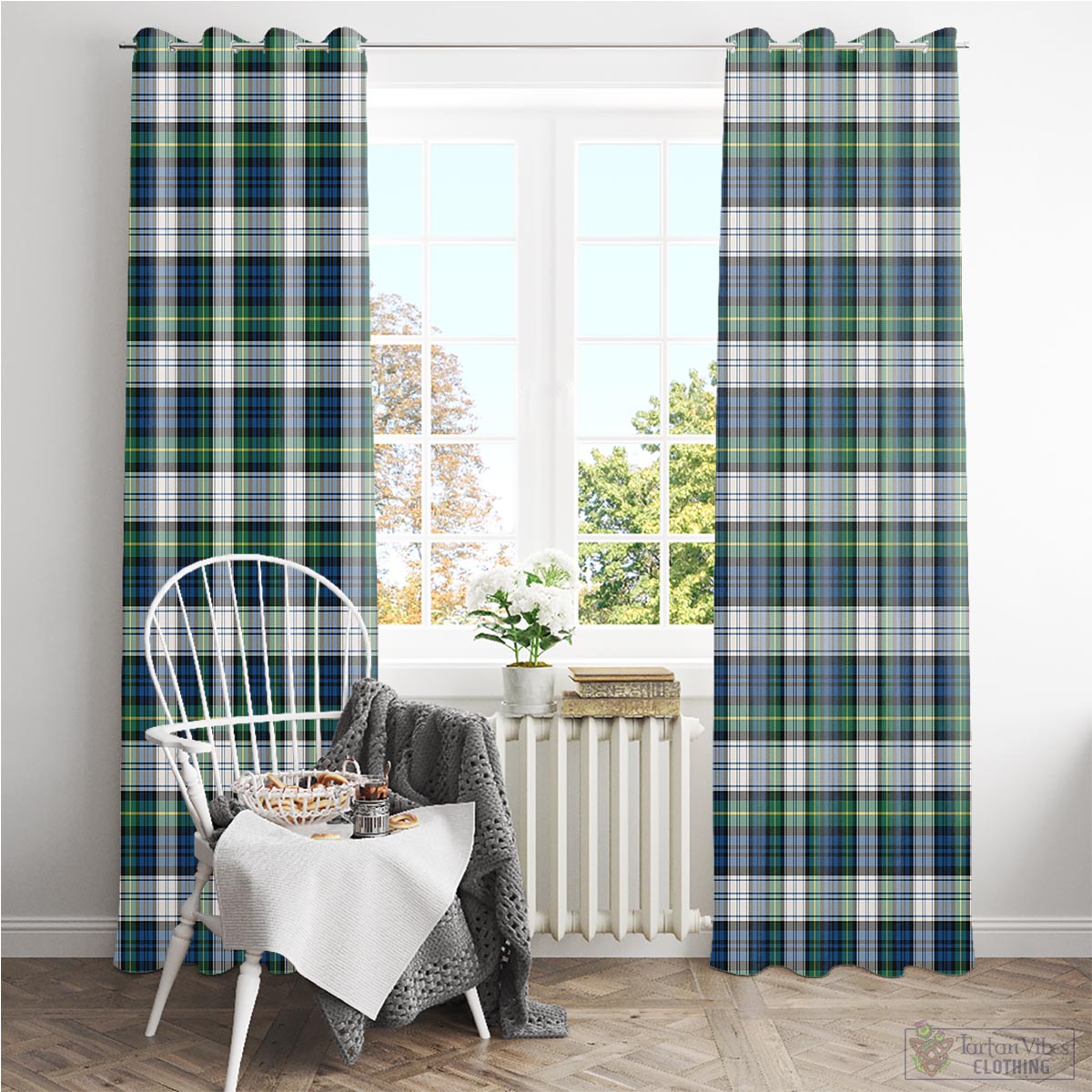 Gordon Dress Ancient Tartan Window Curtain