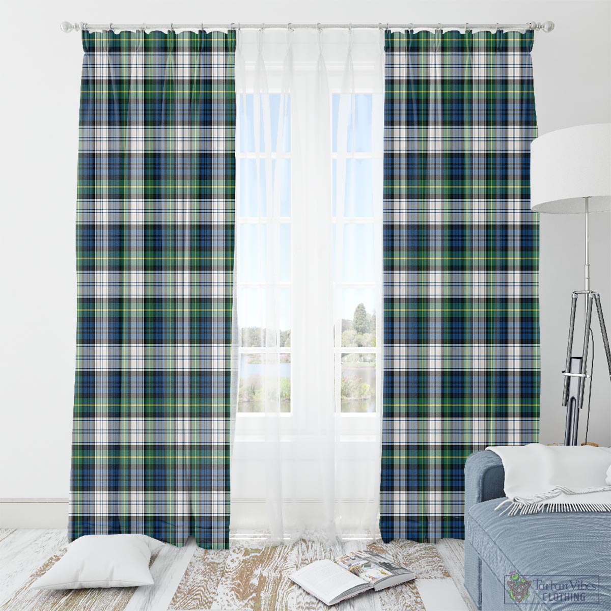 Gordon Dress Ancient Tartan Window Curtain