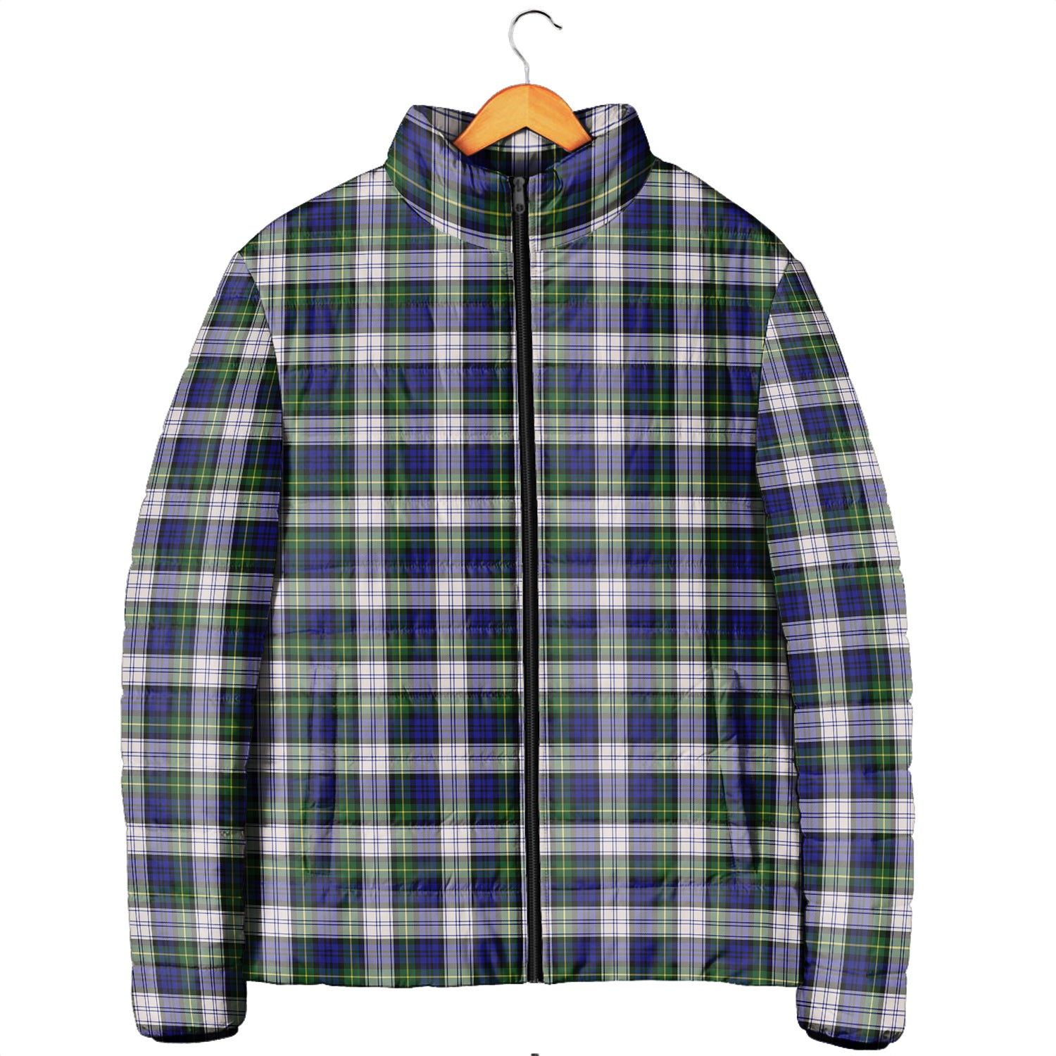 Gordon Dress Modern Tartan Padded Jacket Men's Padded Jacket - Tartan Vibes Clothing