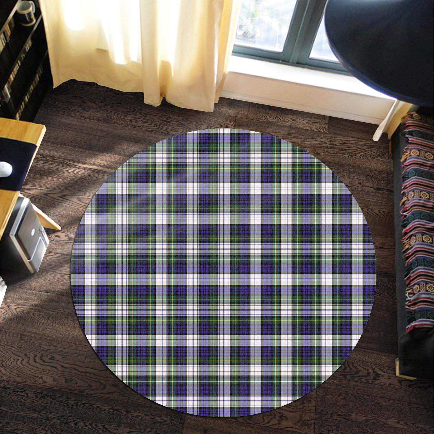 gordon-dress-modern-tartan-round-rug