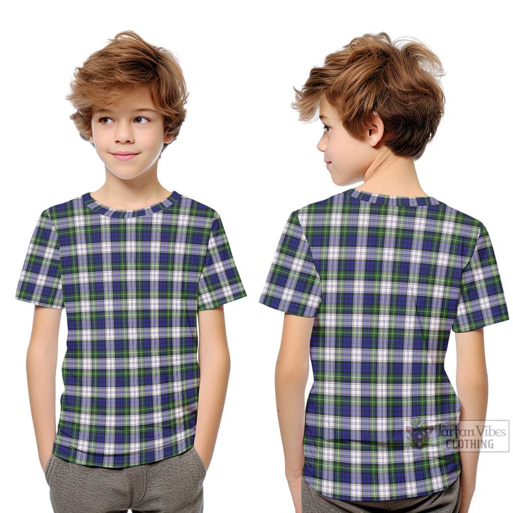 Gordon Dress Modern Tartan Kid T-Shirt Youth XL Size14 - Tartanvibesclothing Shop