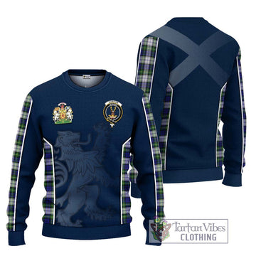 Gordon Dress Modern Tartan Ugly Sweater with Family Crest and Lion Rampant Vibes Sport Style