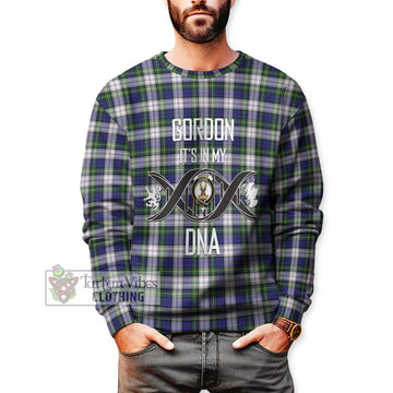 Gordon Dress Modern Tartan Sweatshirt with Family Crest DNA In Me Style