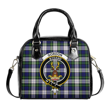 Gordon Dress Modern Tartan Shoulder Handbags with Family Crest