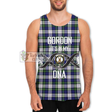 Gordon Dress Modern Tartan Men's Tank Top with Family Crest DNA In Me Style