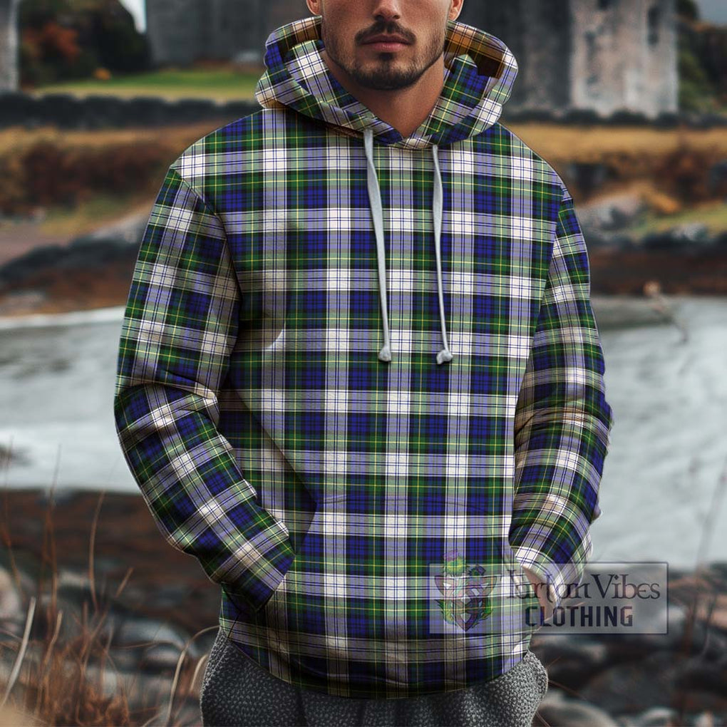 Gordon Dress Modern Tartan Cotton Hoodie Pullover Hoodie XS - Tartan Vibes Clothing