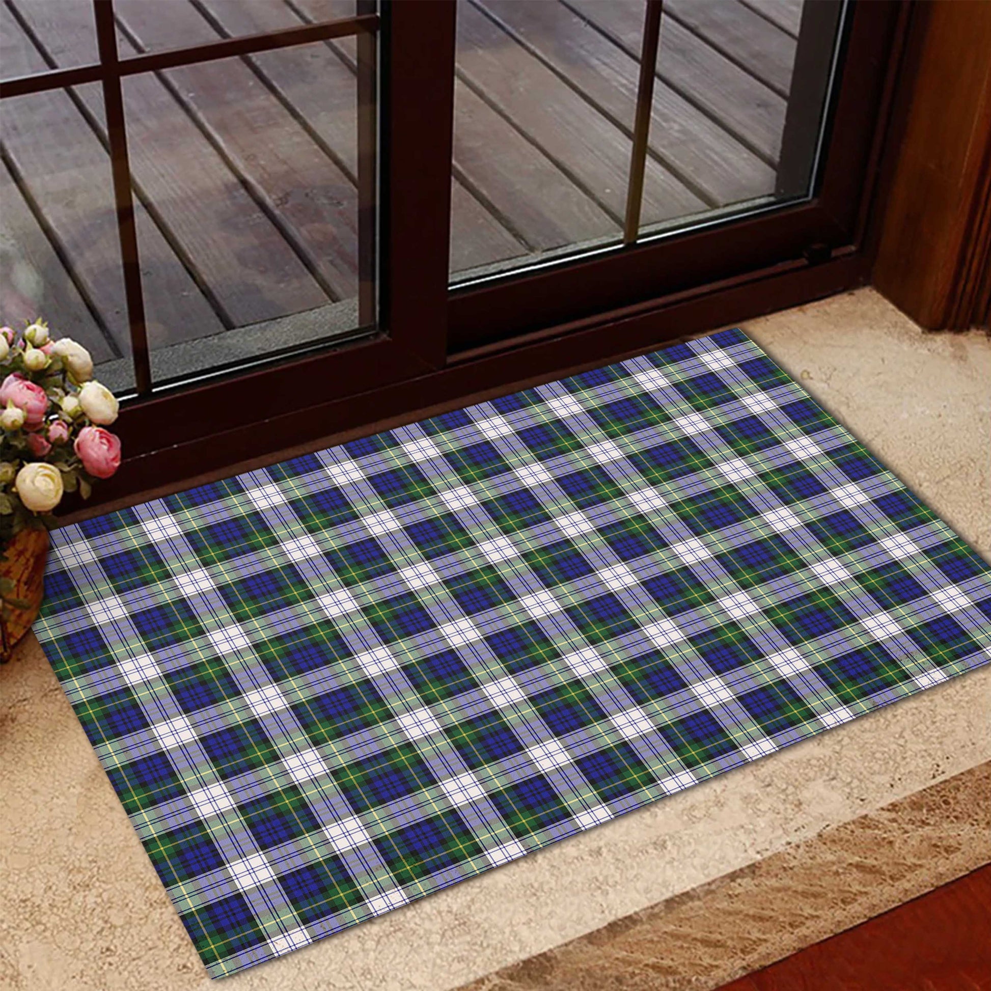 Gordon Dress Modern Tartan Door Mat - Tartanvibesclothing