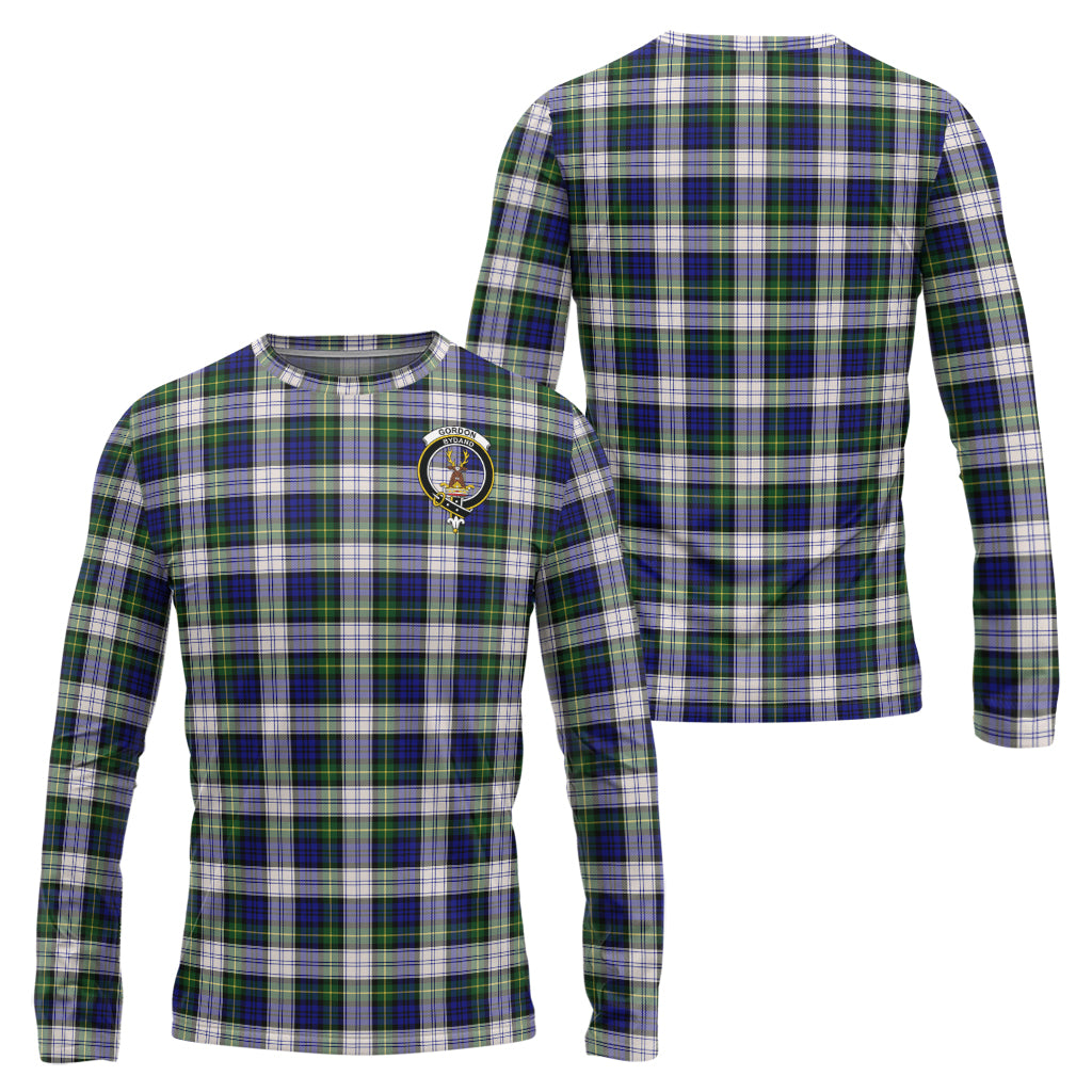 gordon-dress-modern-tartan-long-sleeve-t-shirt-with-family-crest