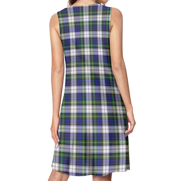 Gordon Dress Modern Tartan Womens Casual Dresses