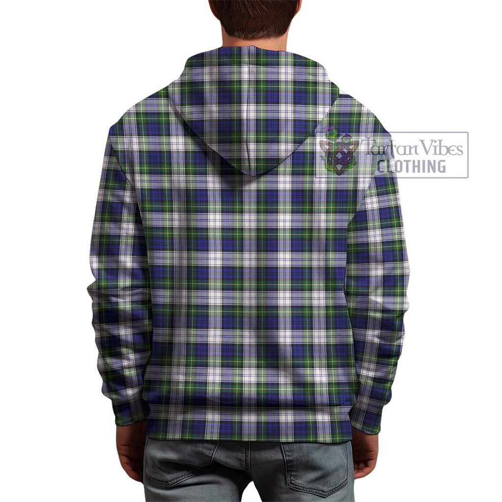 Gordon Dress Modern Tartan Hoodie with Family Crest DNA In Me Style - Tartanvibesclothing Shop