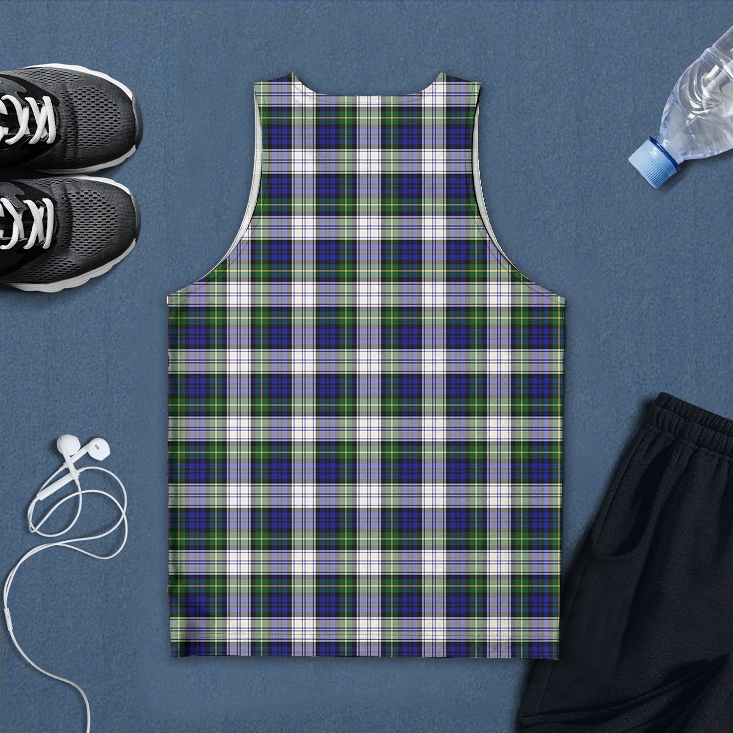 gordon-dress-modern-tartan-mens-tank-top-with-family-crest