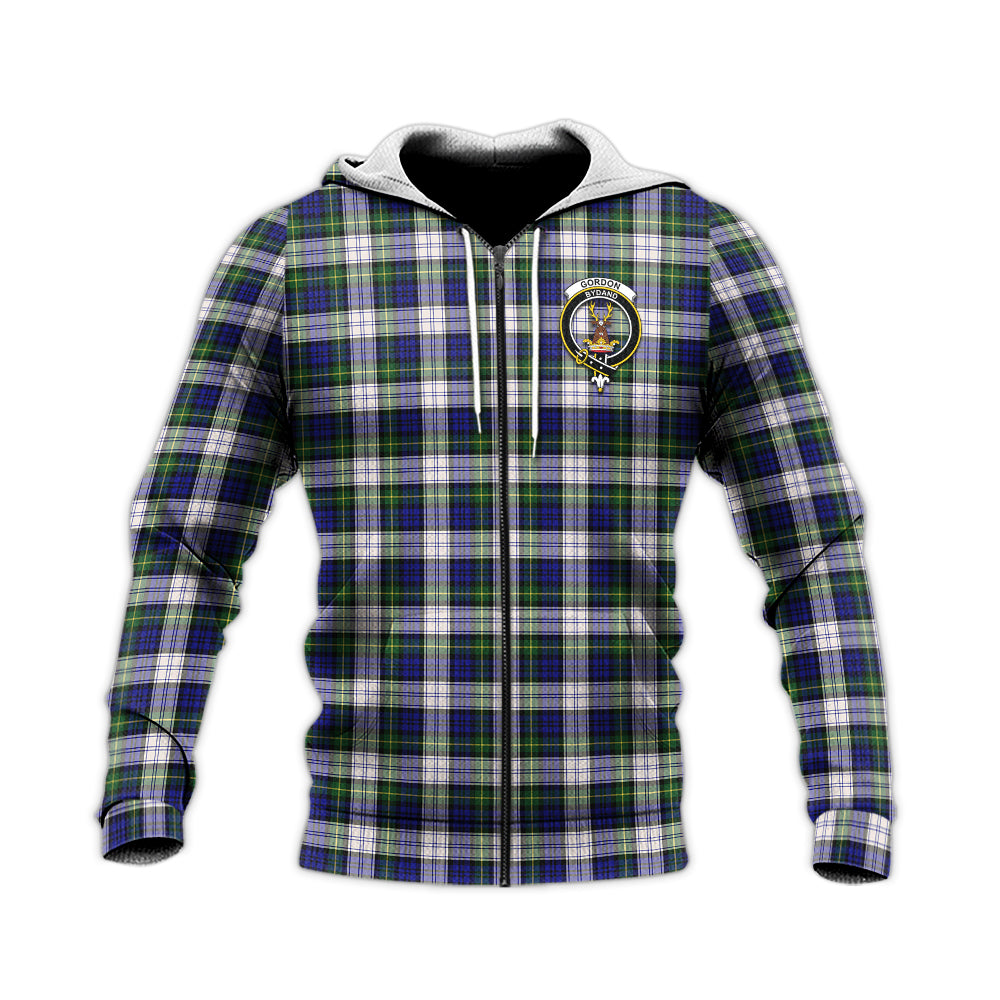 gordon-dress-modern-tartan-knitted-hoodie-with-family-crest