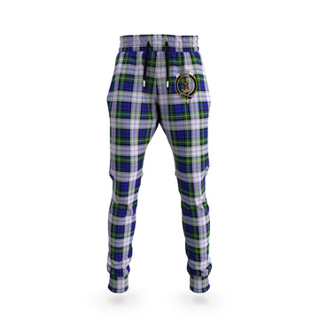 Gordon Dress Modern Tartan Joggers Pants with Family Crest