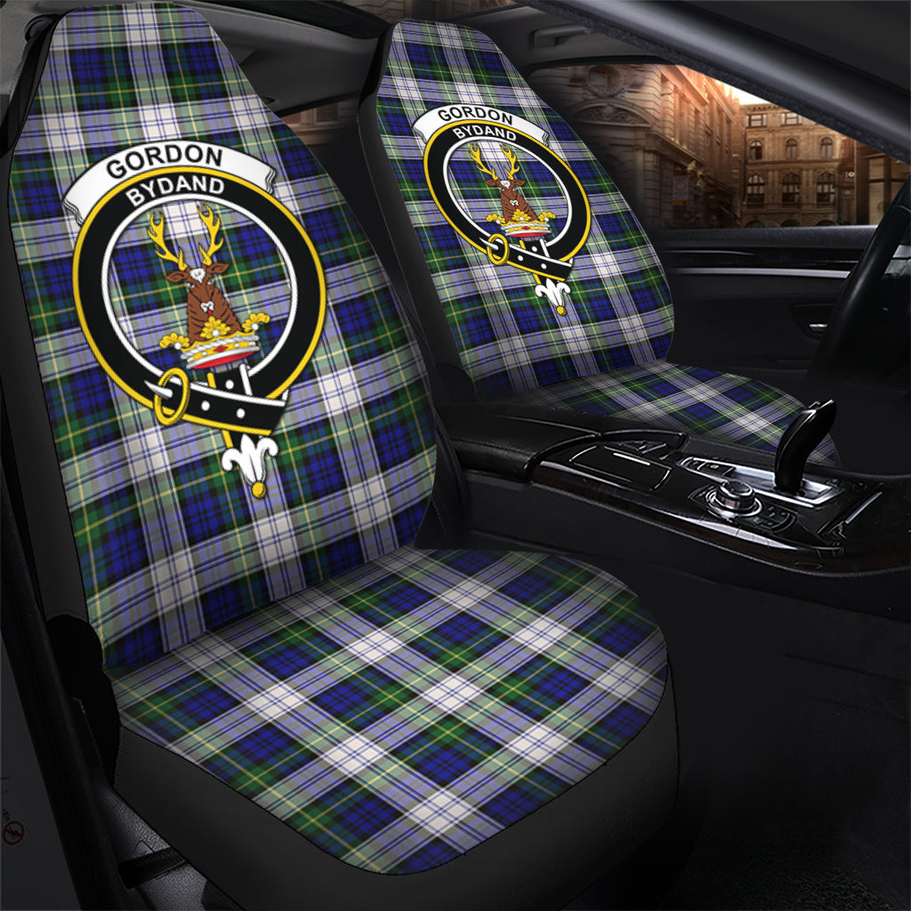 Gordon Dress Modern Tartan Car Seat Cover with Family Crest - Tartanvibesclothing