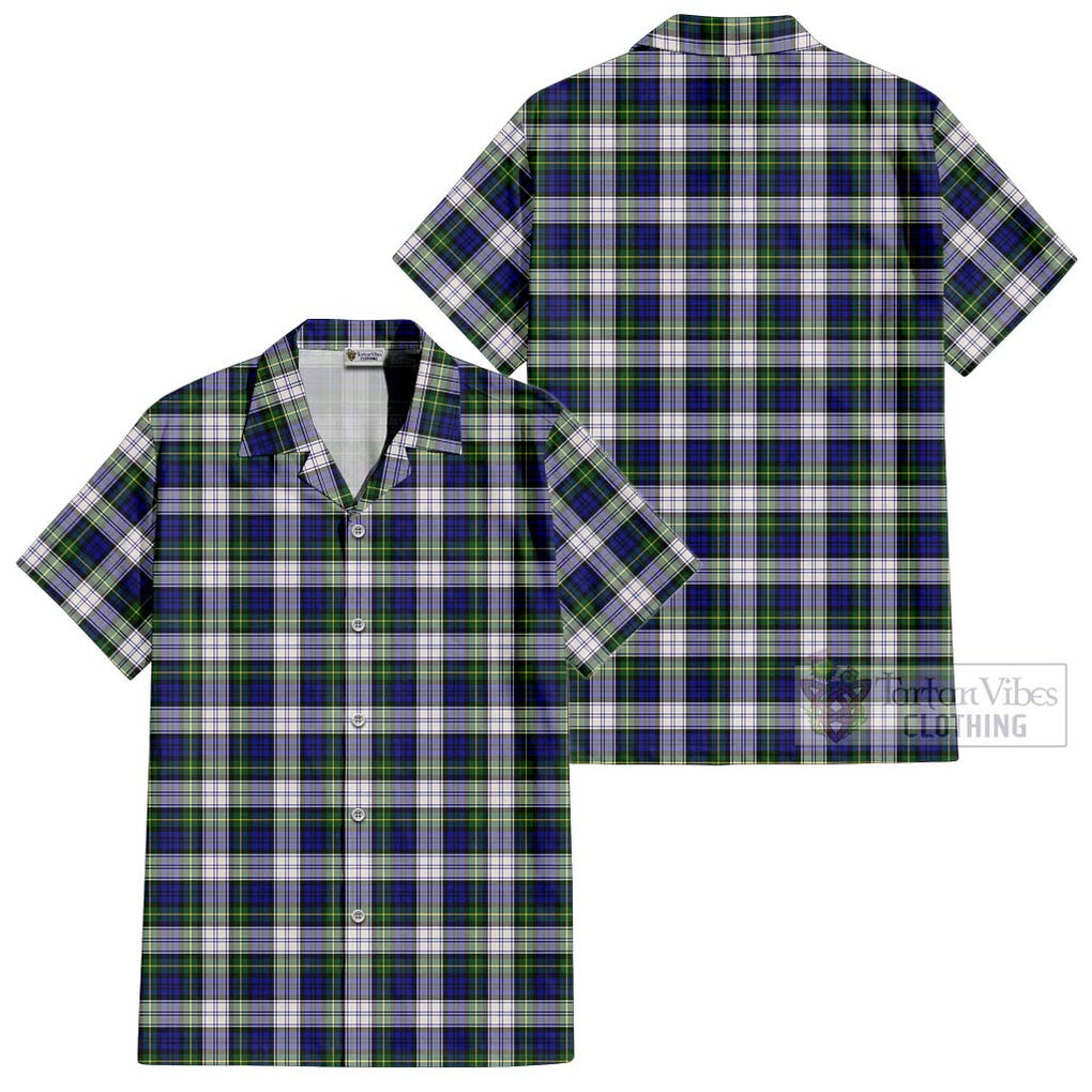 Gordon Dress Modern Tartan Cotton Hawaiian Shirt Kid - Tartanvibesclothing Shop