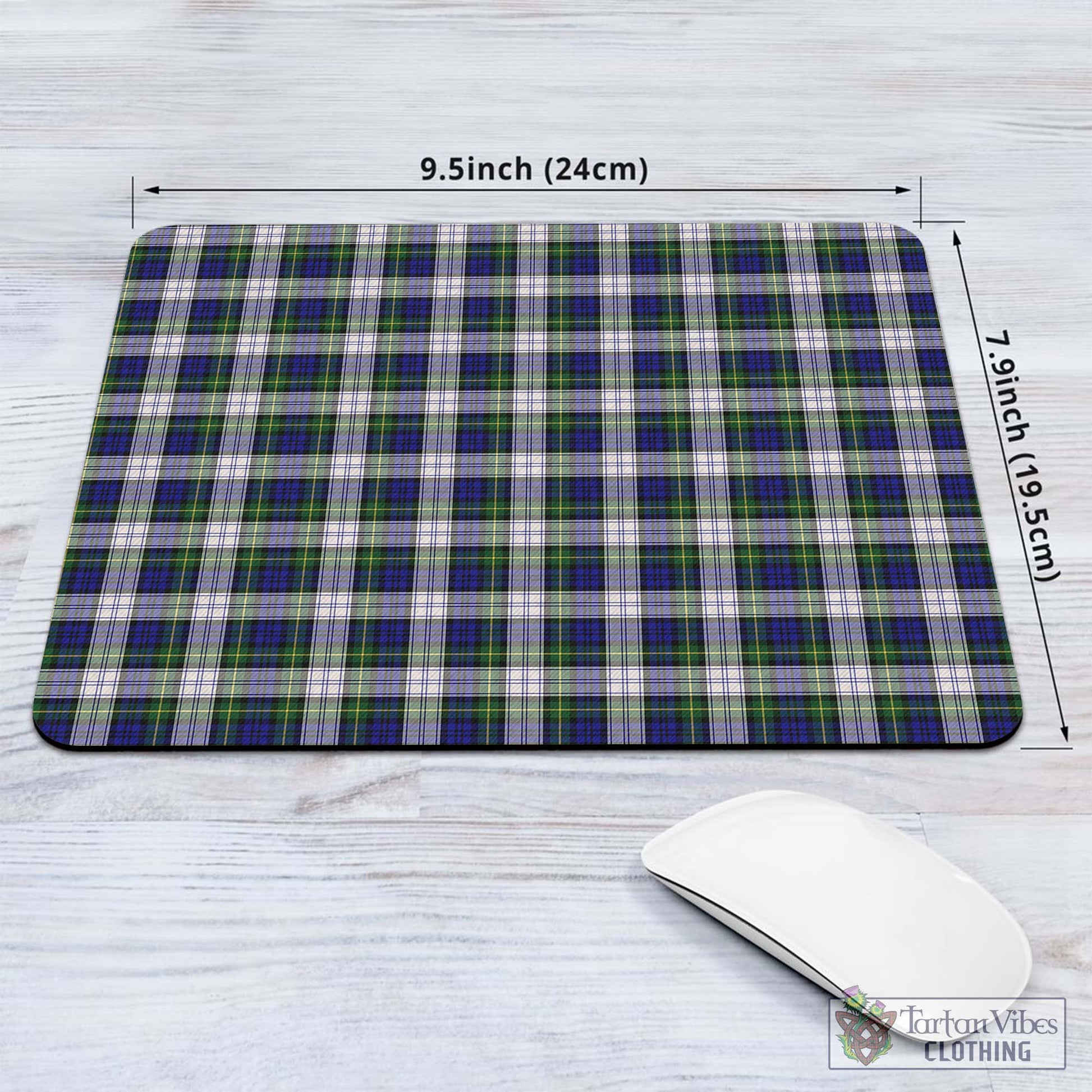 Tartan Vibes Clothing Gordon Dress Modern Tartan Mouse Pad