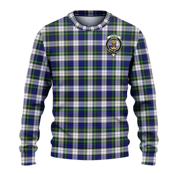 Gordon Dress Modern Tartan Ugly Sweater with Family Crest